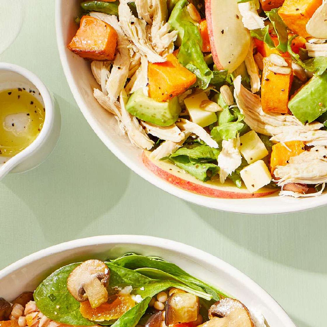 Chopped Chicken & Sweet Potato Salad