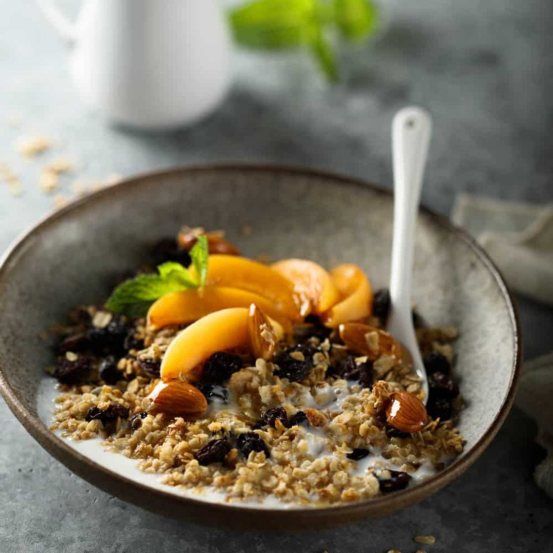 Healthy stovetop granola