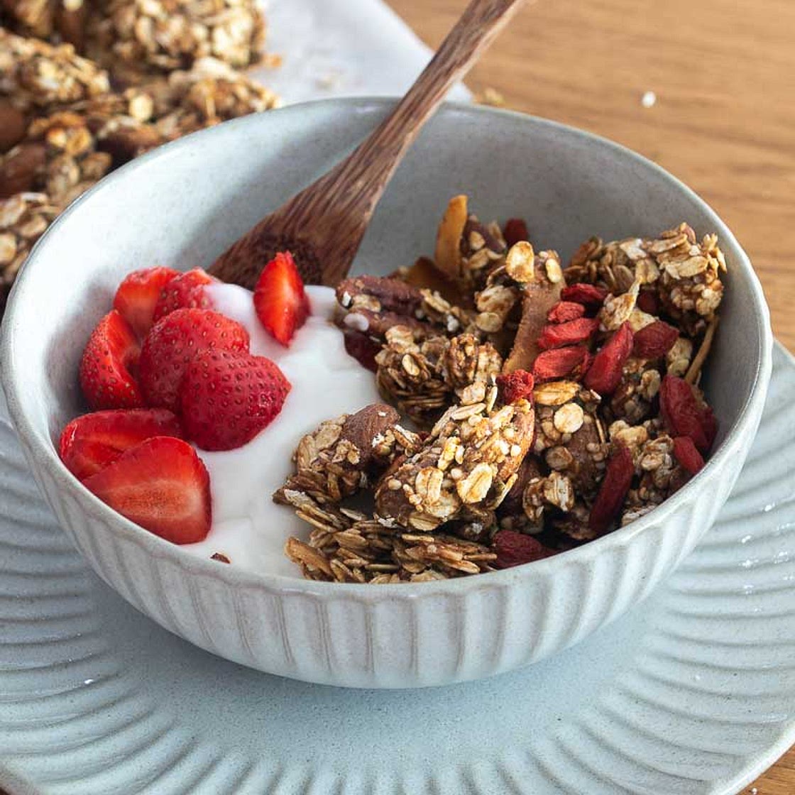 Oil-Free Vegan Granola