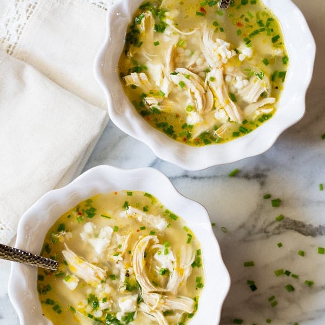 Greek Lemon Chicken Soup