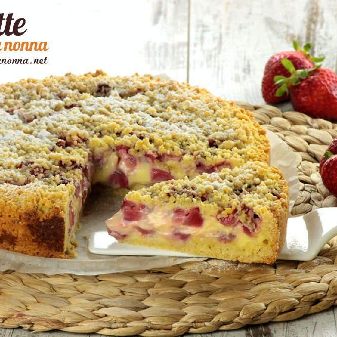 Sbriciolata alle fragole