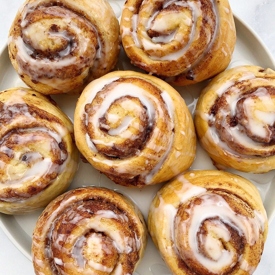 Vegan Cinnamon Rolls (Tangzhong Method)