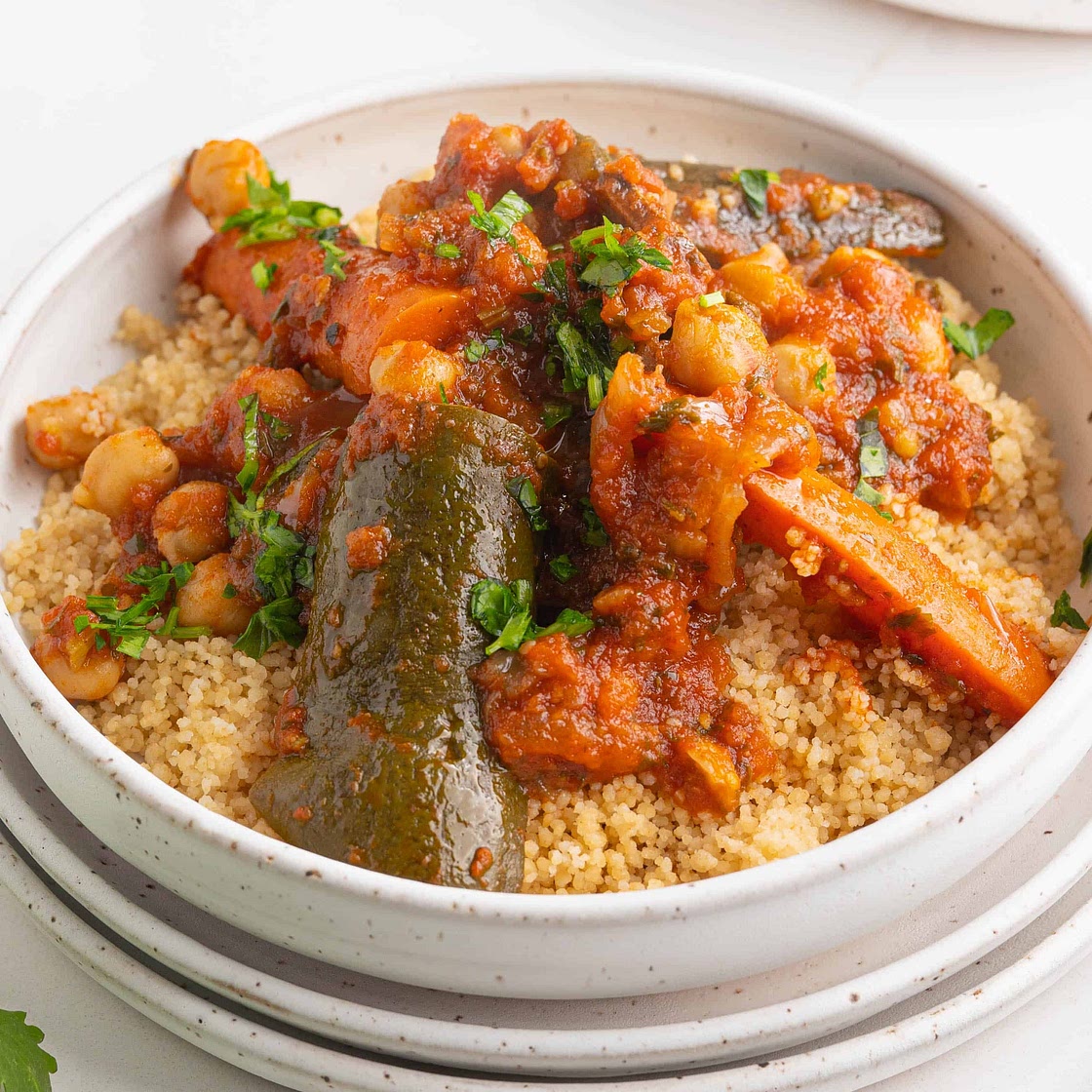 Authentic Moroccan Couscous with Lamb