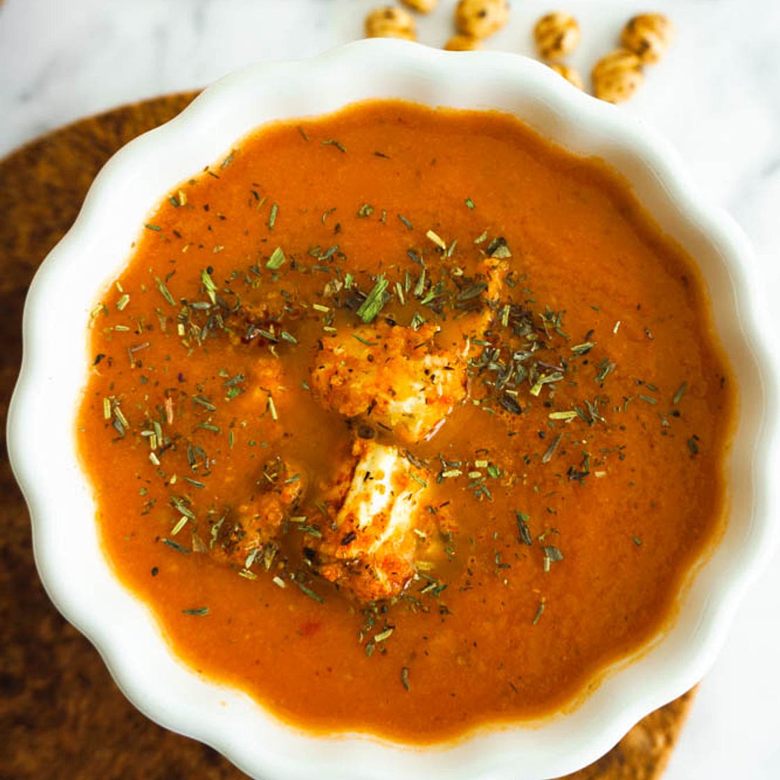 Homemade Roasted Tomato Soup Recipe