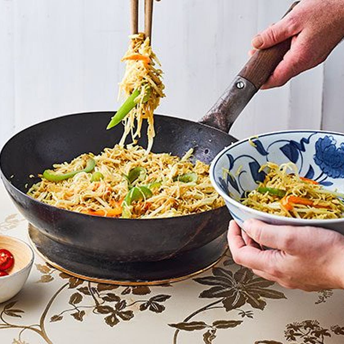 Easy Singapore noodles