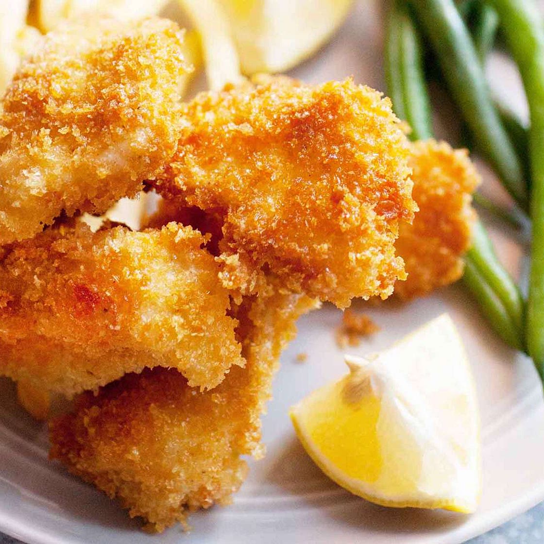 Crispy Panko Fish Sticks