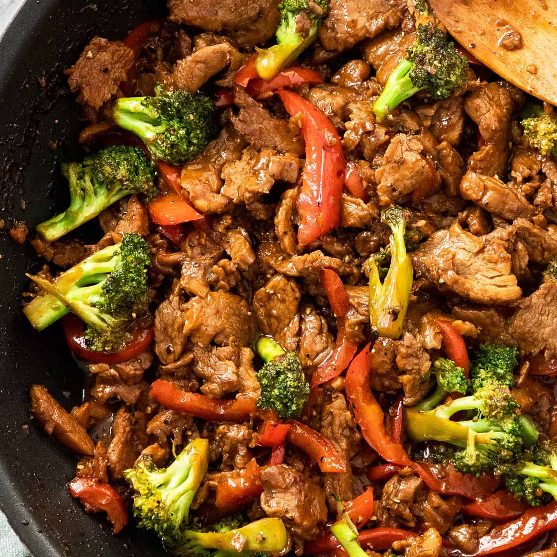 Honey Pepper Pork Stir Fry