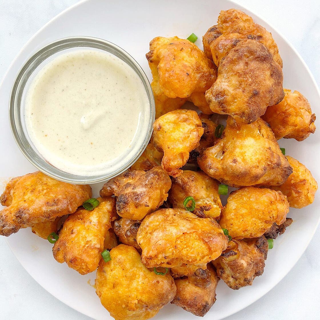 Air Fryer Buffalo Cauliflower Wings