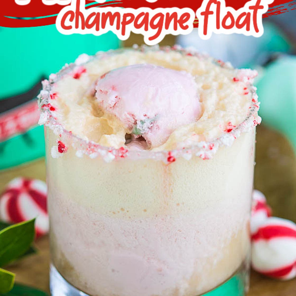 PEPPERMINT SNOWFLAKE COCTAIL