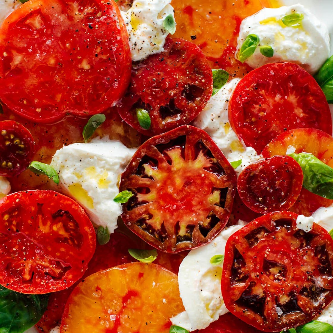 Heirloom Caprese Salad