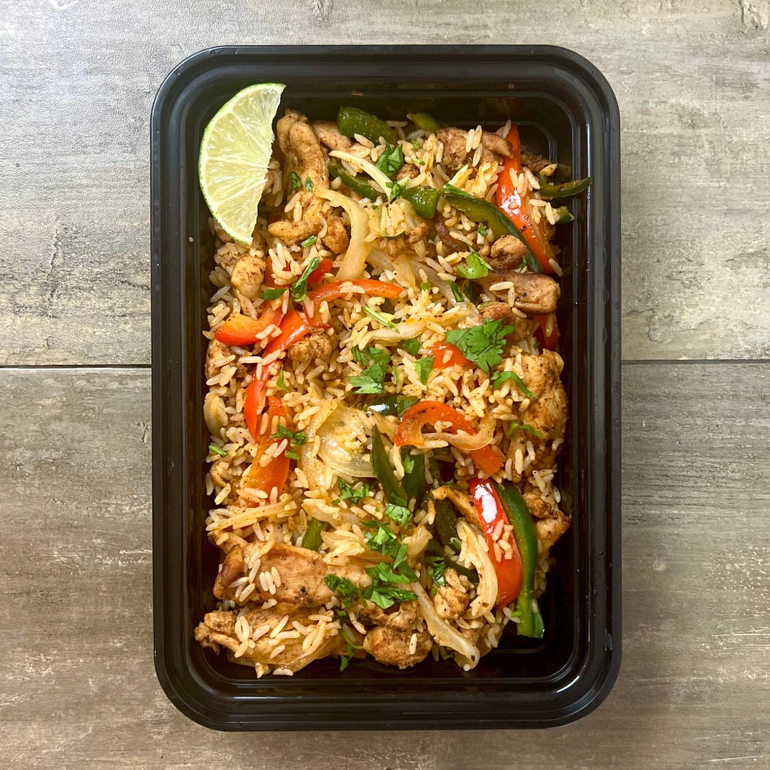 Chicken Fajita Fried Rice