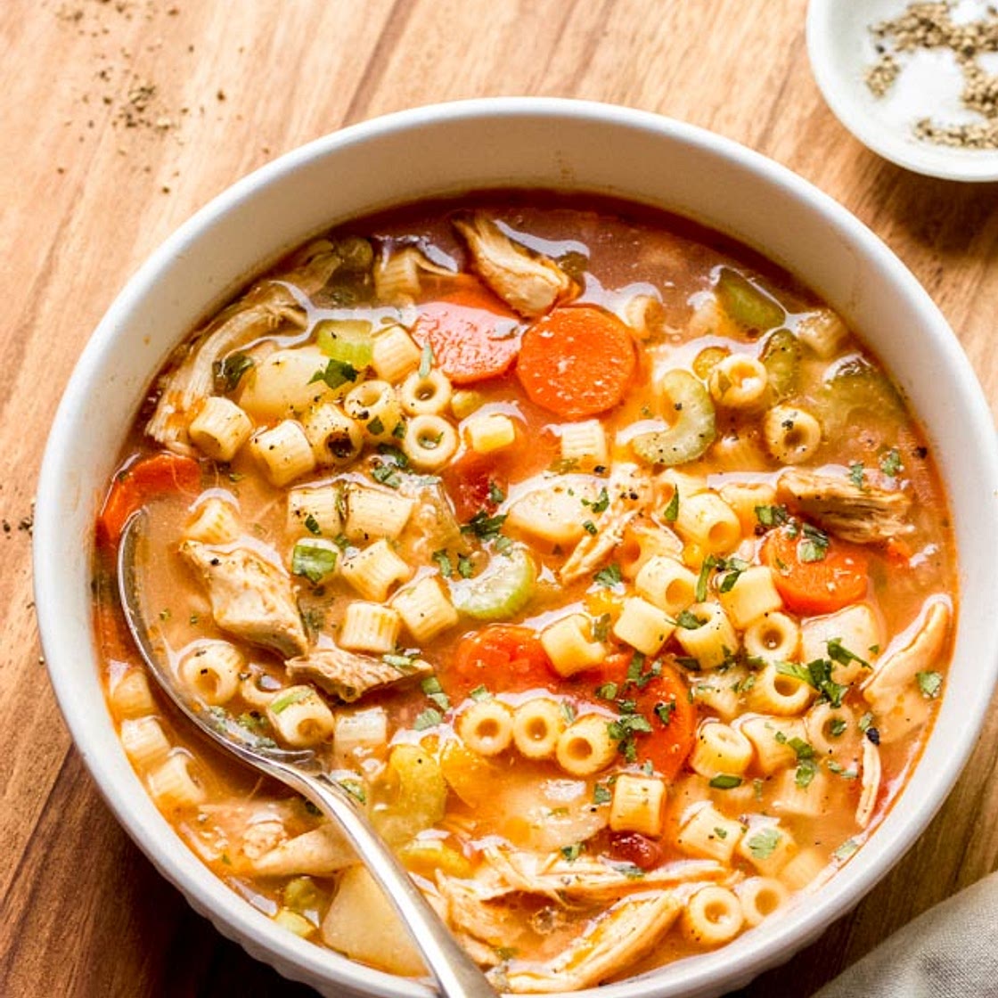 Sicilian Chicken Soup