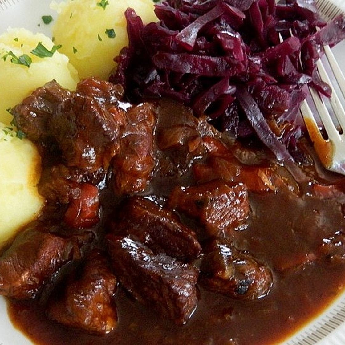 Malzbier - Gulasch