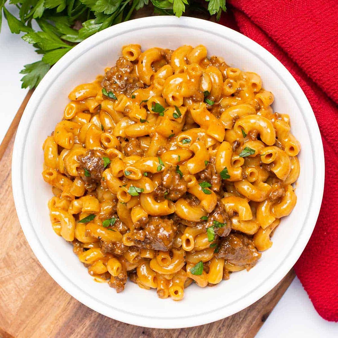 Instant Pot Cheeseburger Macaroni