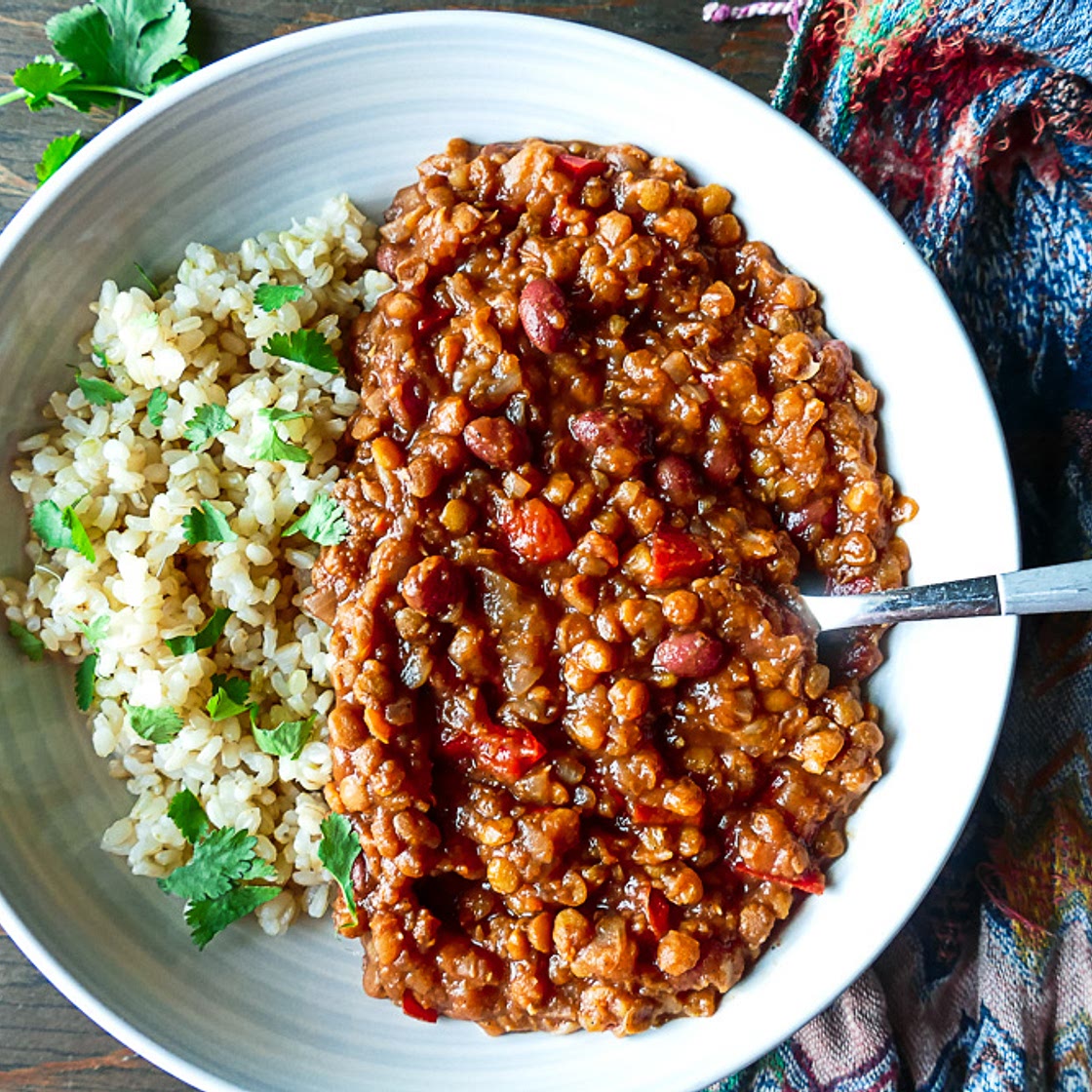 Madras Lentils (Instant Pot, WFPB, Vegan)