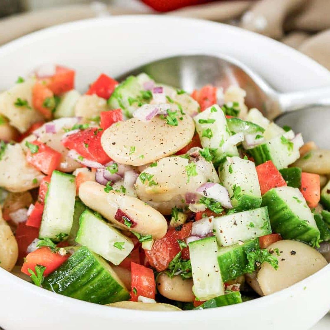 Summer Butter Bean Salad Recipe