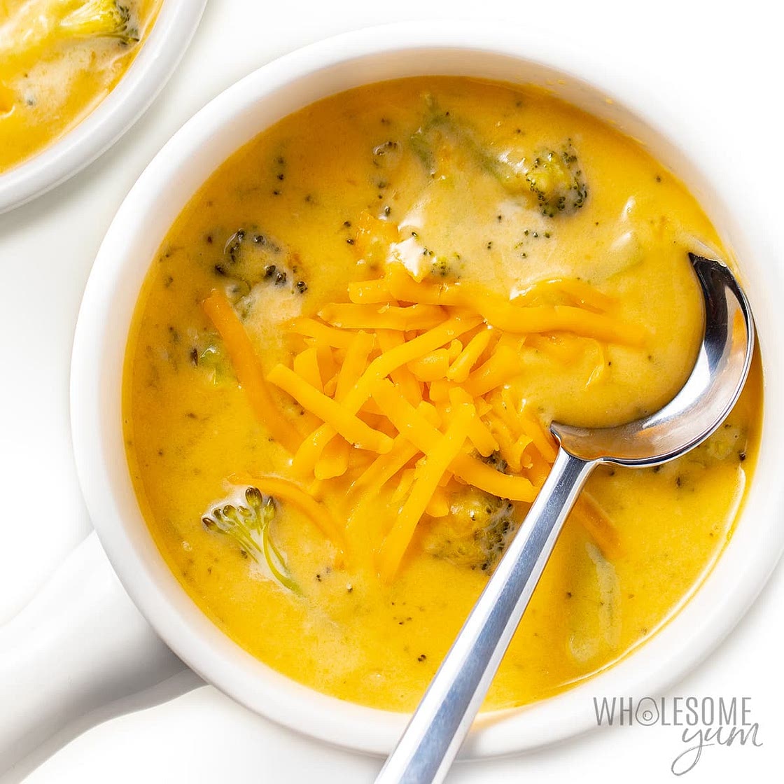Broccoli Cheese Soup (5 Ingredients!)