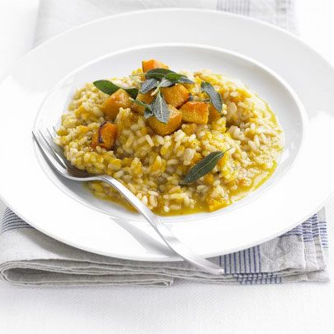 Butternut squash & sage risotto