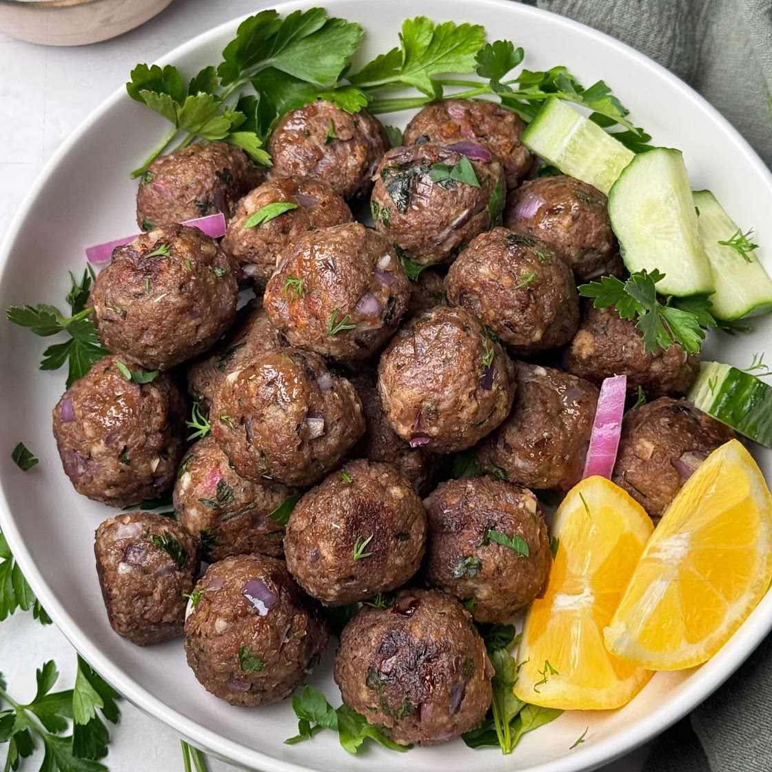Vegan Greek Meatballs