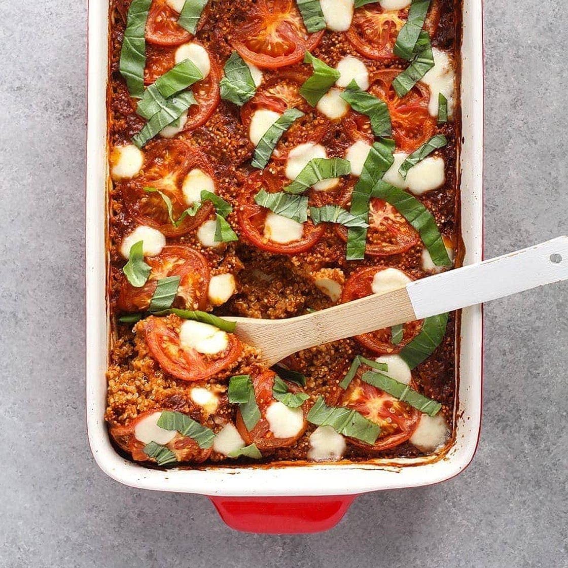 Tuscan Chicken Quinoa Casserole