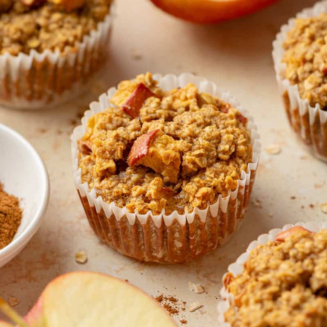 Apple Oatmeal Muffins
