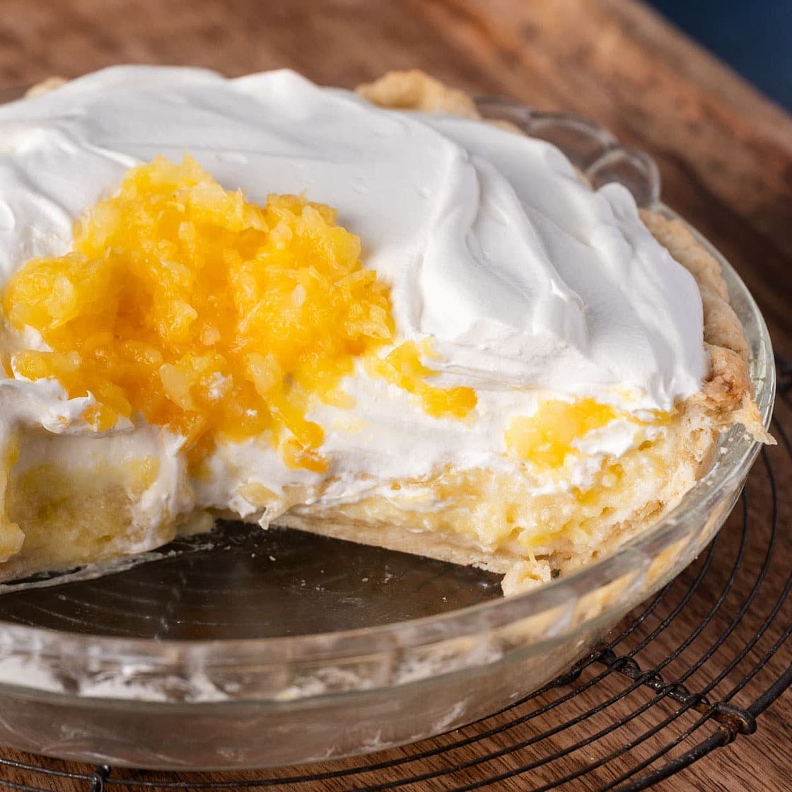 Amish Pineapple Pie Recipe