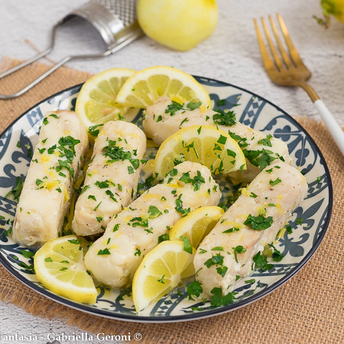Filetti di merluzzo al limone (ricetta light)