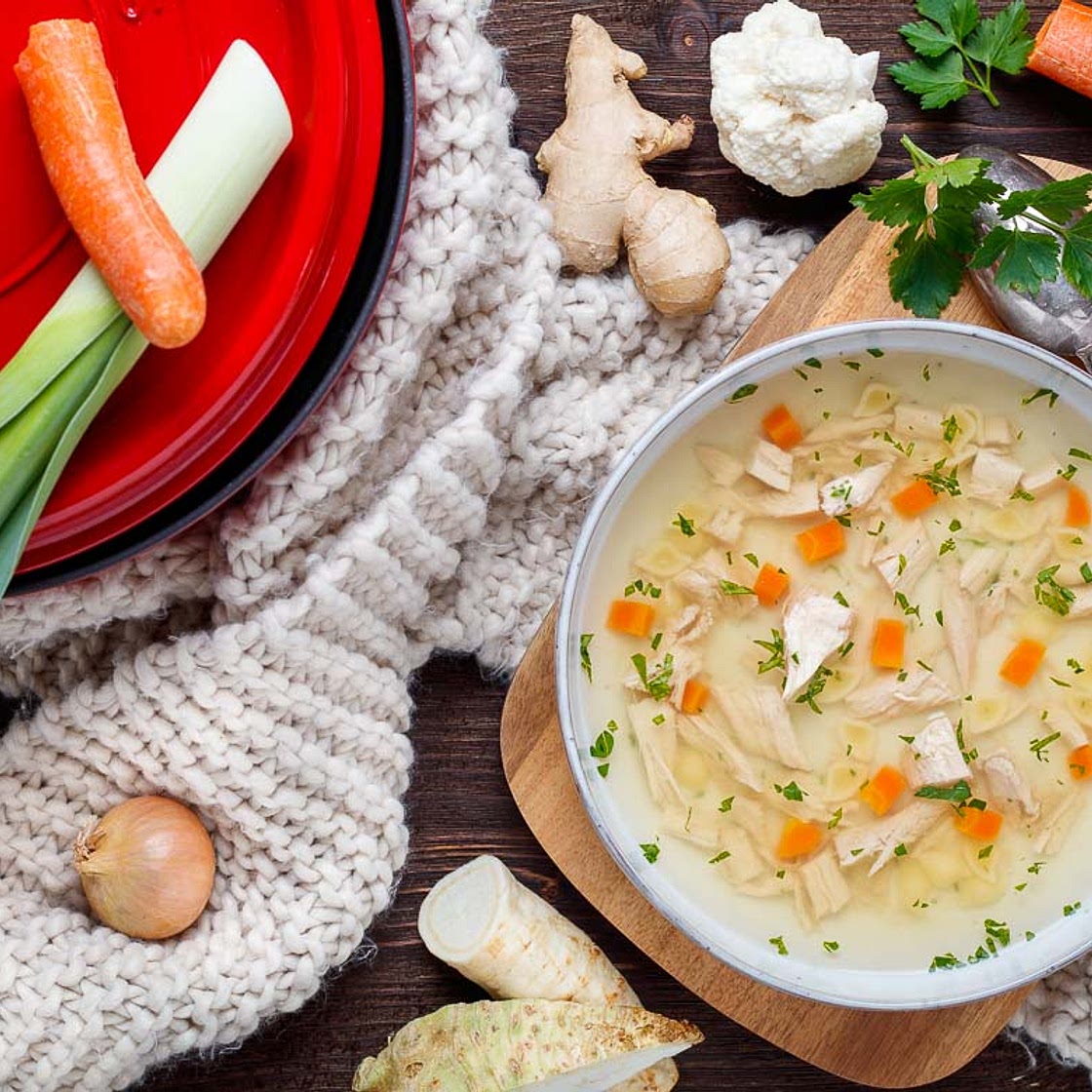 Emmis klassische Hühnersuppe - ganz einfach