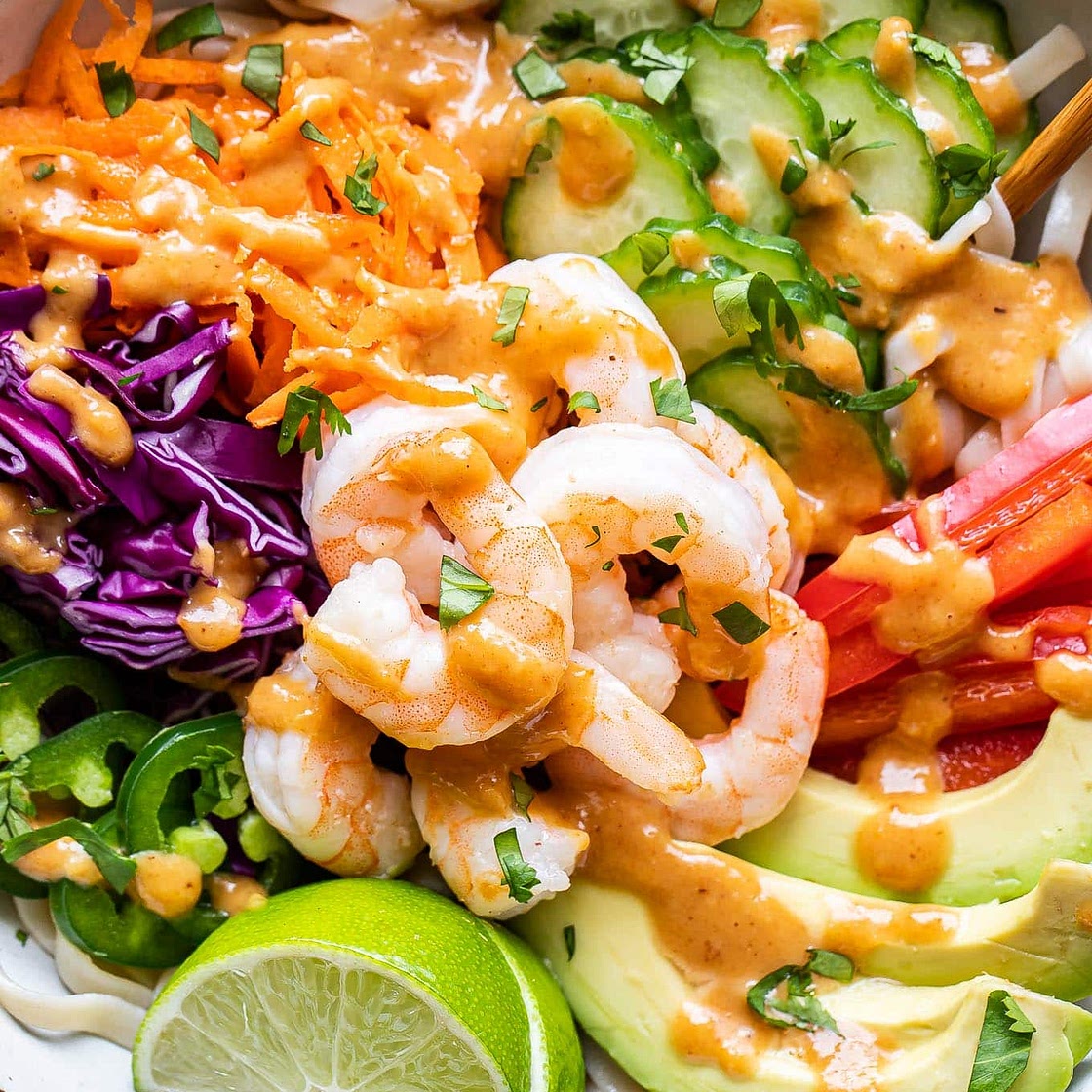 How to Make Spring Rolls Bowls