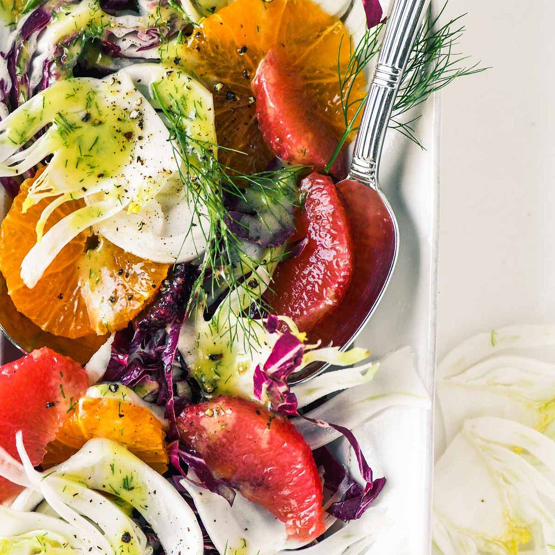Fennel, Radicchio, and Citrus Salad