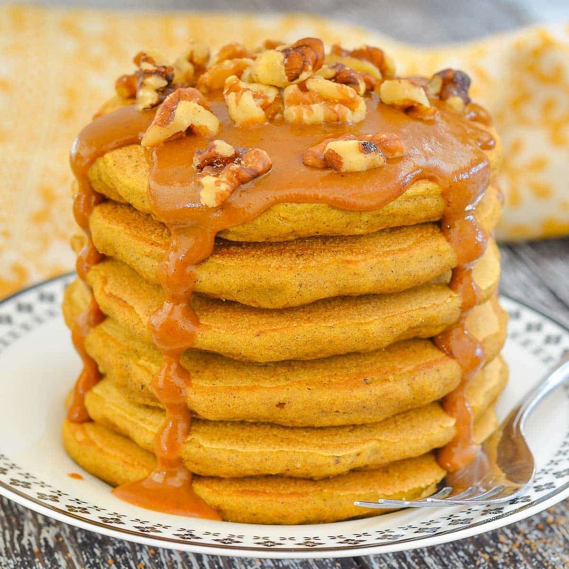 Vegan Sweet Potato Pancakes