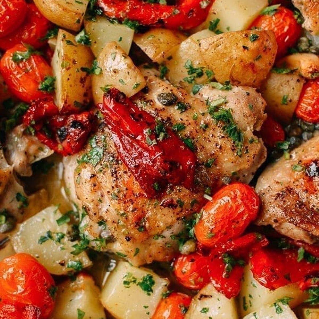 Mediterranean Chicken Thighs
