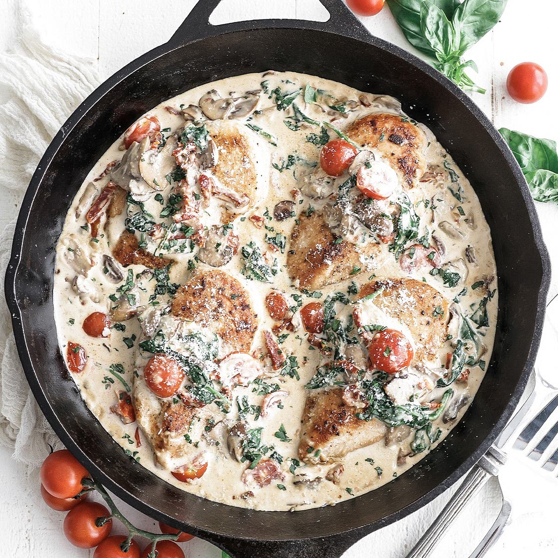 Creamy Tuscan Chicken Recipe
