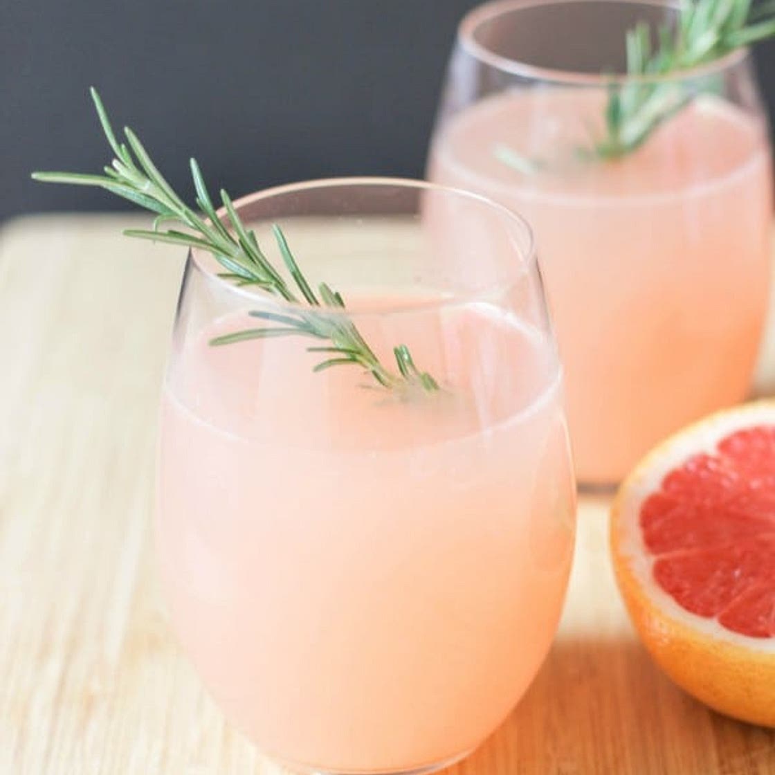 Grapefruit and Rosemary Mocktail