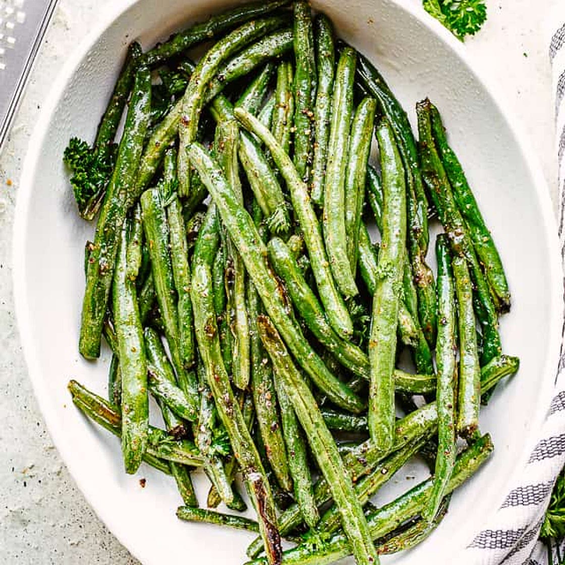 Easy Roasted Green Beans