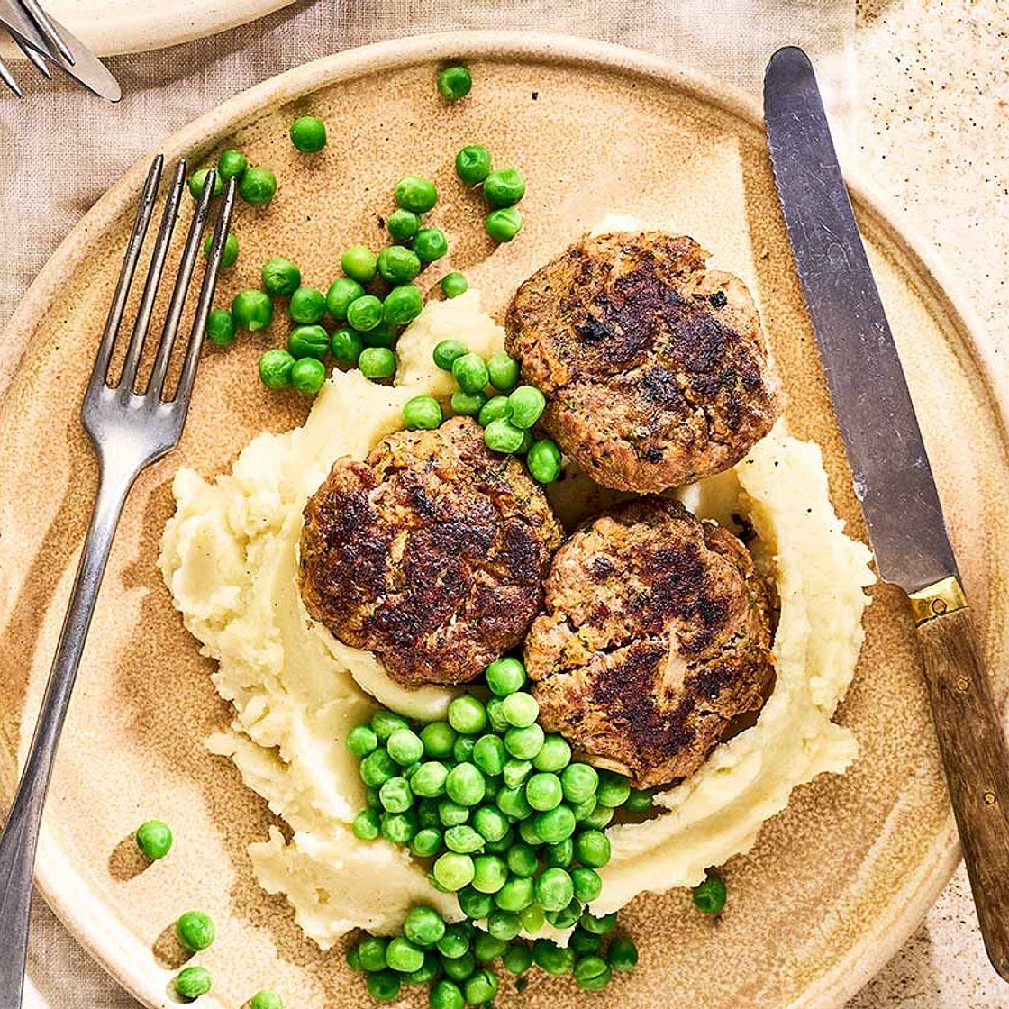 Beef rissoles