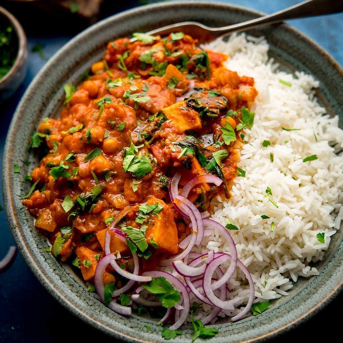 Chickpea and Sweet Potato Curry