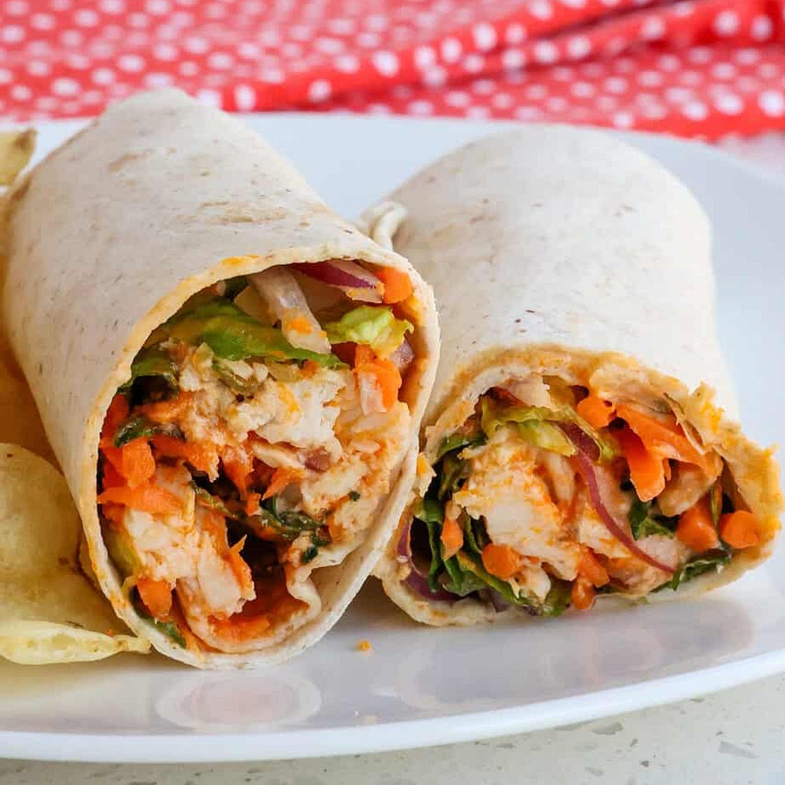 Buffalo Chicken Wrap Recipe