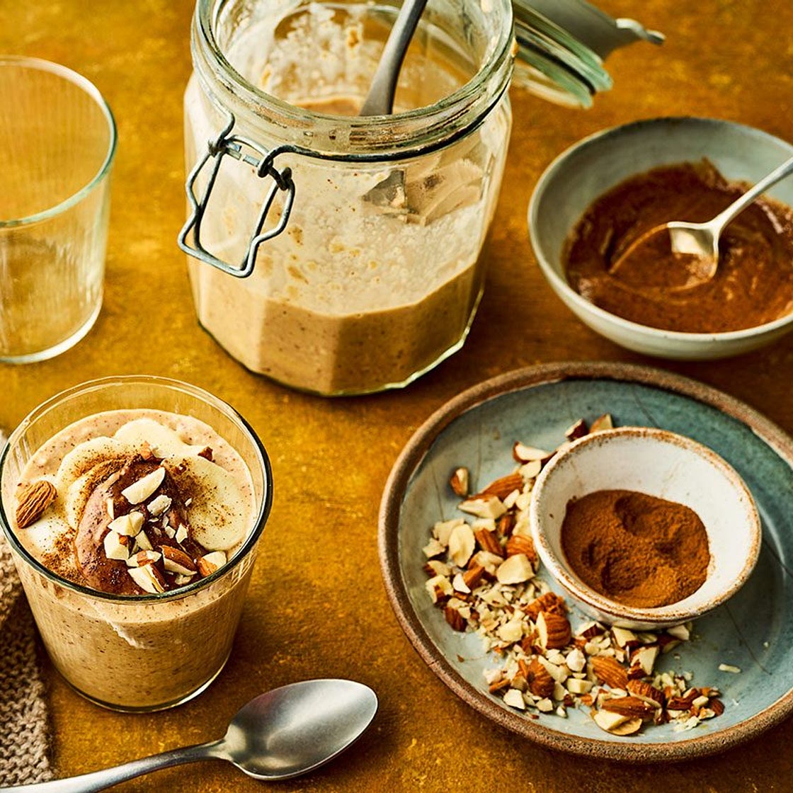 Banana overnight oats