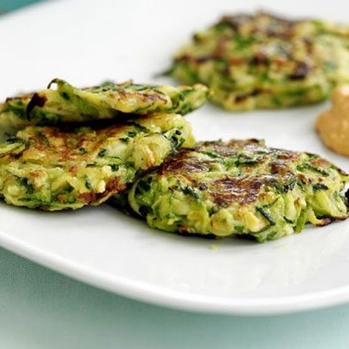 Courgette fritters