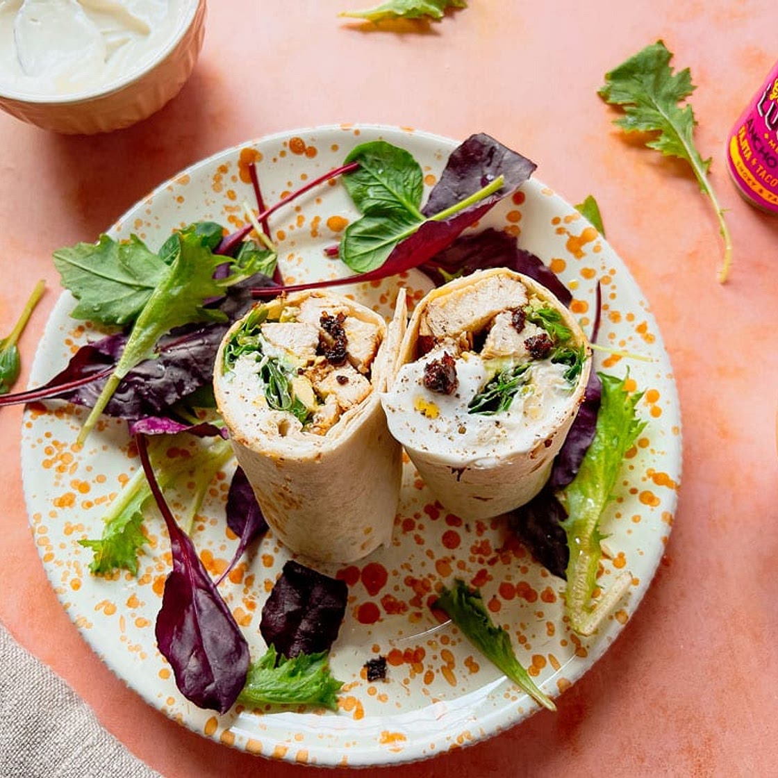 Easy Chicken Burrito