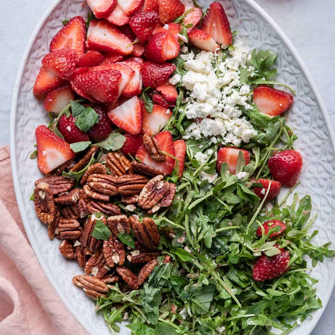 Strawberry Arugula Salad