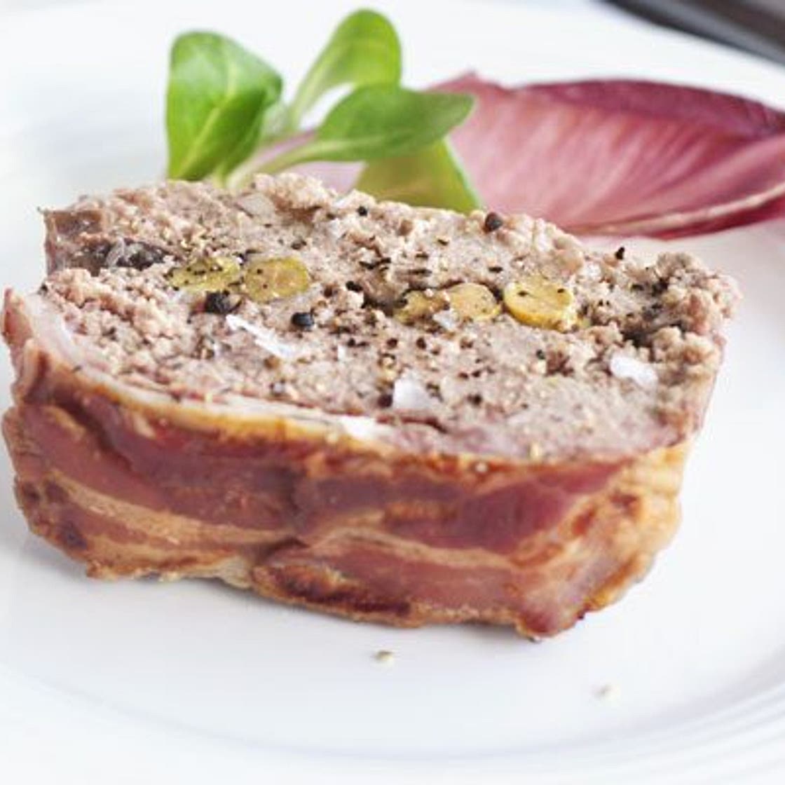 Duck & pork terrine with cranberries & pistachios