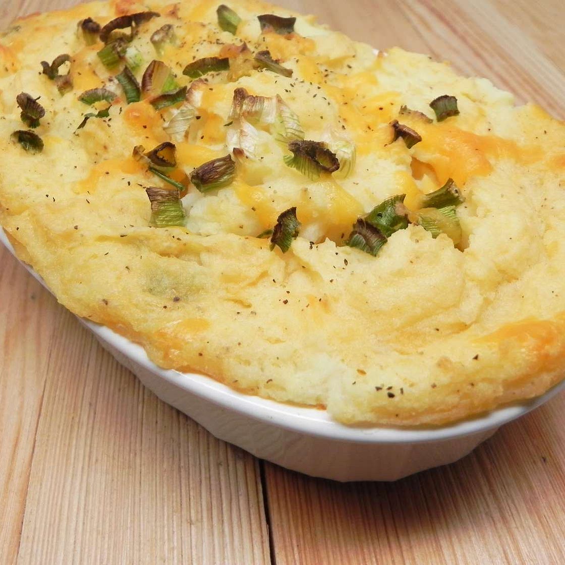 Garlic Mashed Potato Casserole