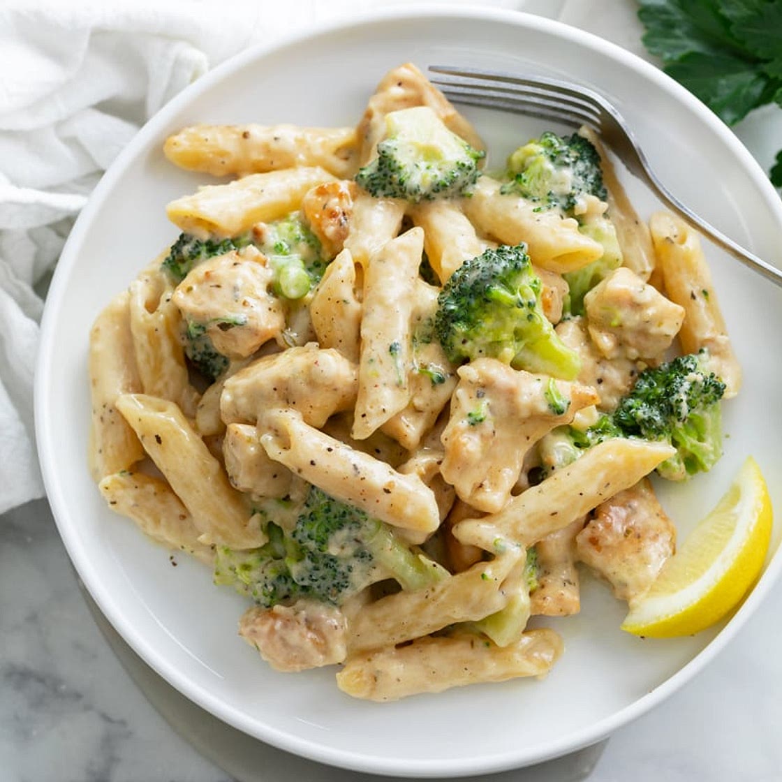 Chicken and Broccoli Pasta