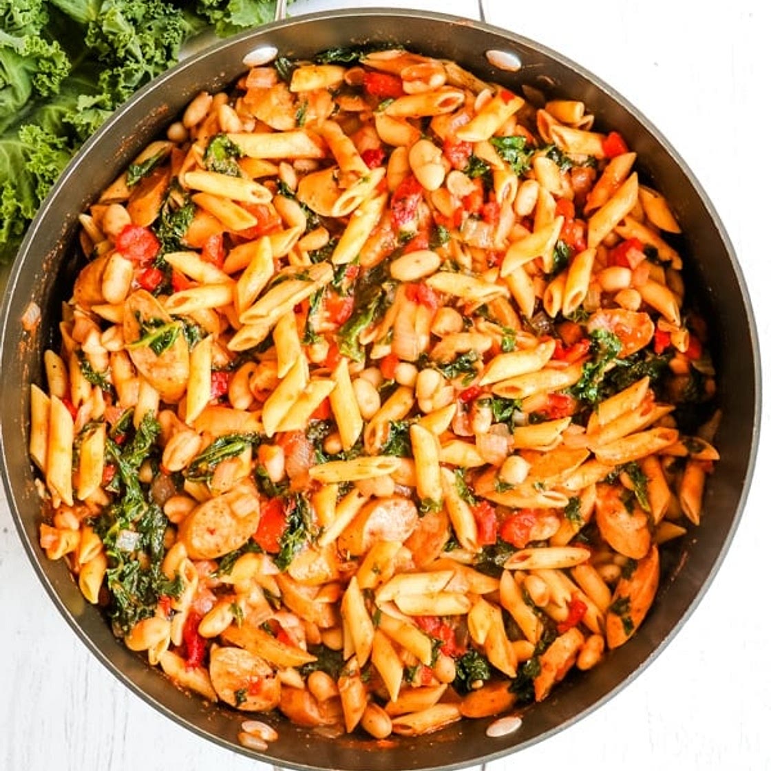 Healthy Chicken Sausage Pasta