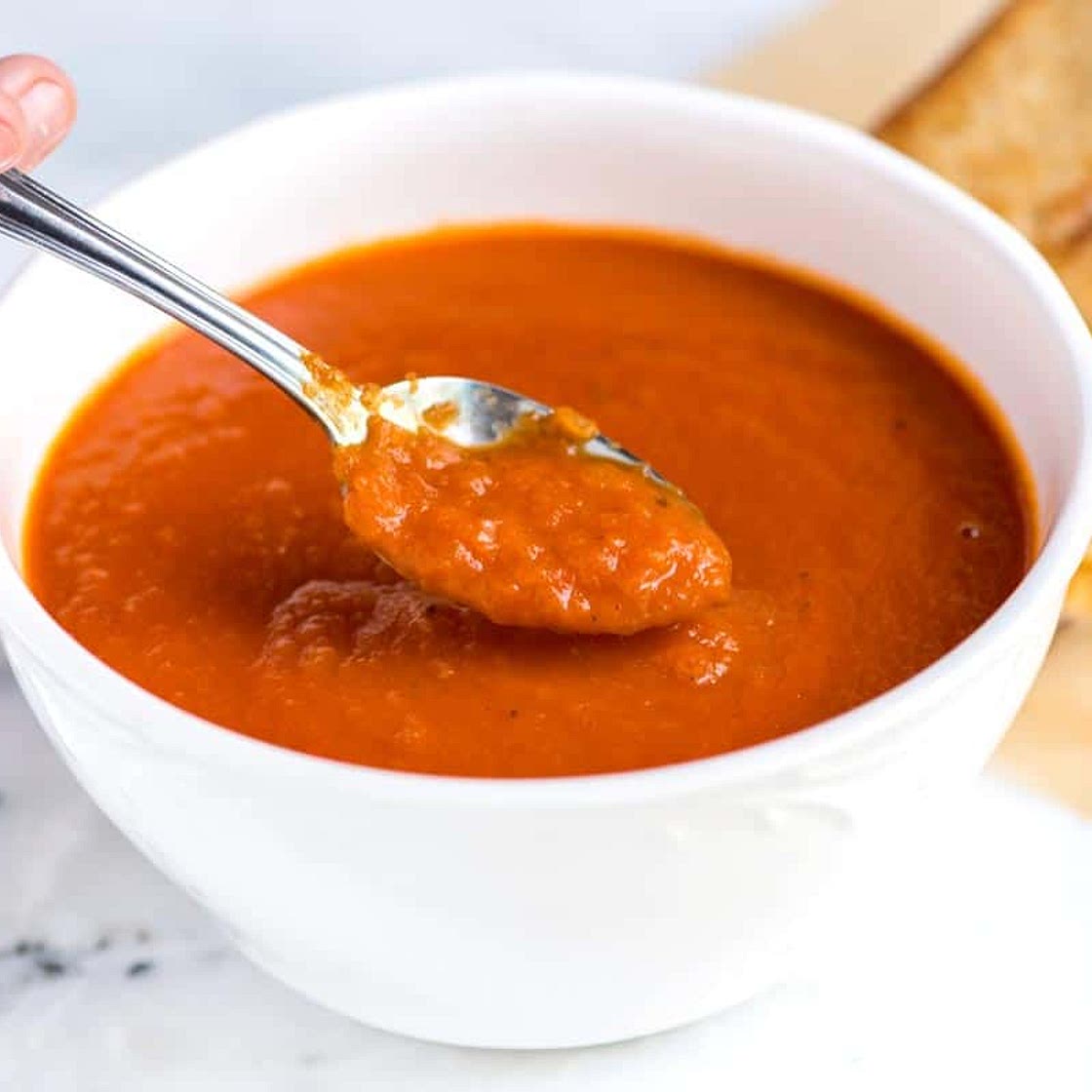 Easy Three-Ingredient Tomato Soup