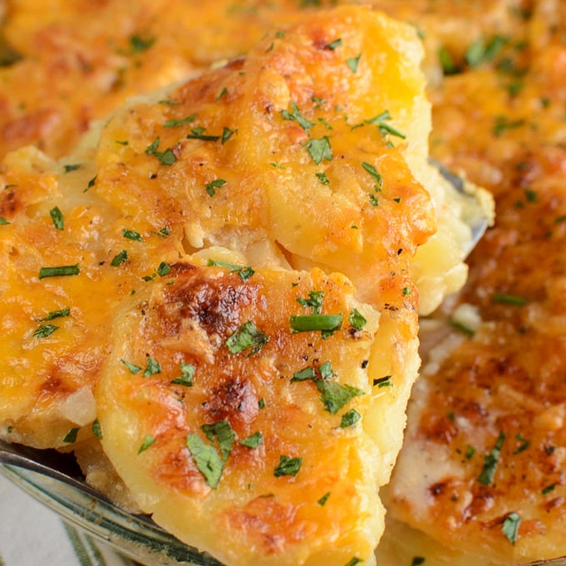 Syn Free Scalloped Potatoes