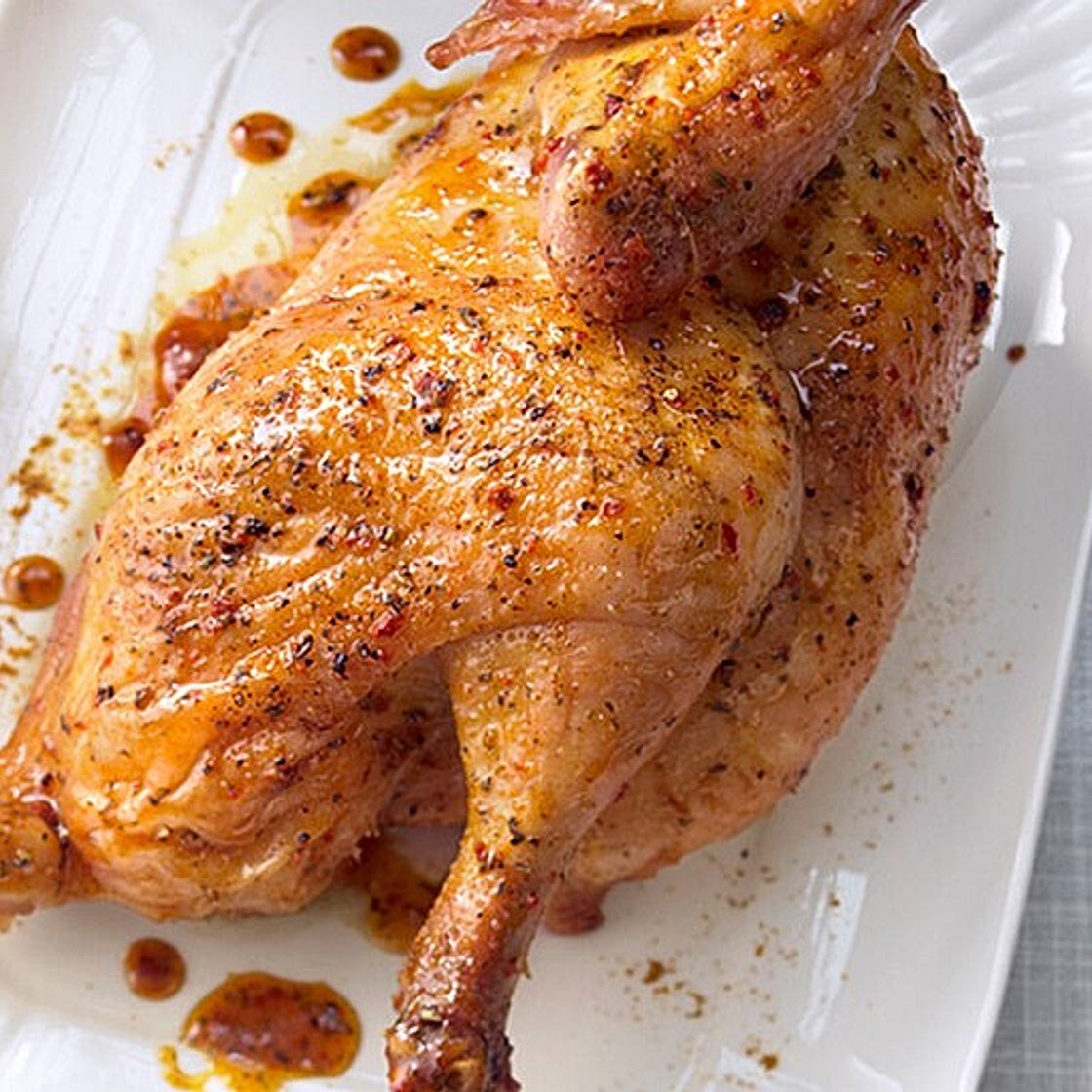 Brathähnchen aus dem Backofen