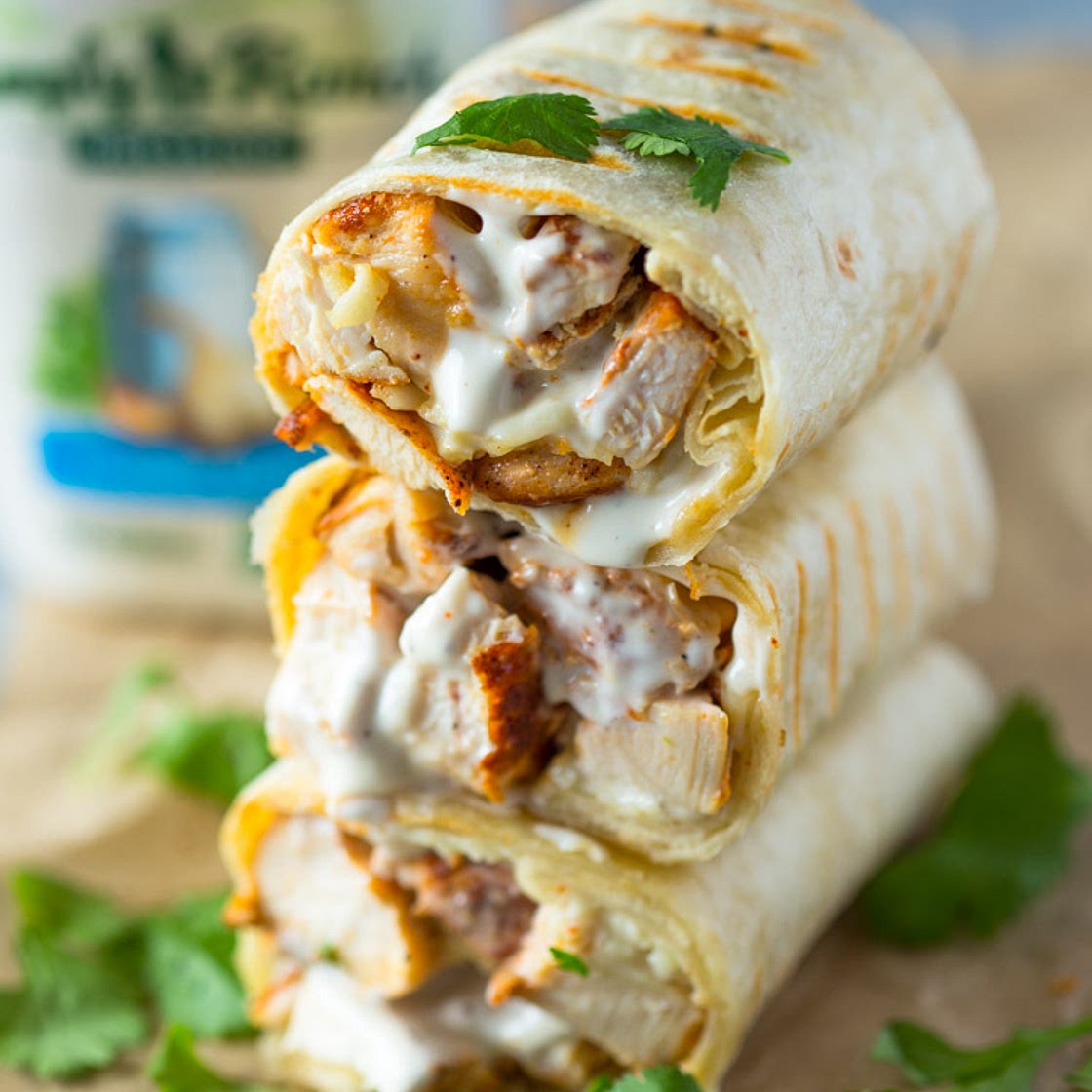 Chicken Ranch Wraps